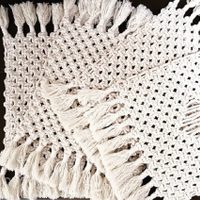 No tires tus individuales viejos o rotos: mirá esta bonita idea "low cost" para decorar tu galería