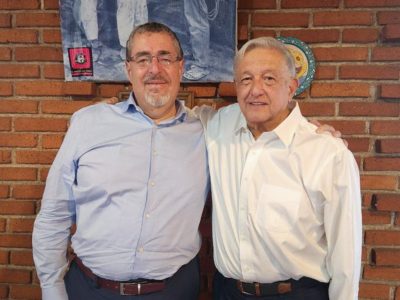 AMLO respalda a Bernardo Arévalo, presidente electo de Guatemala