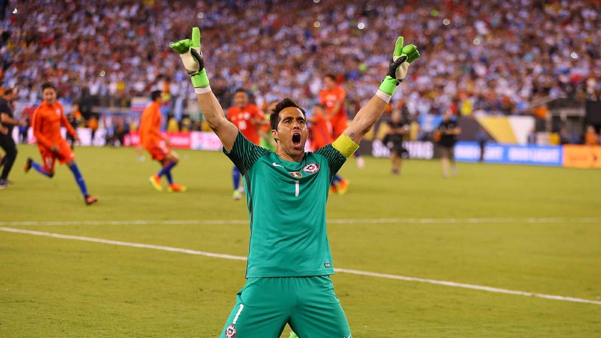Claudio Bravo. Fuente: (Twitter)
