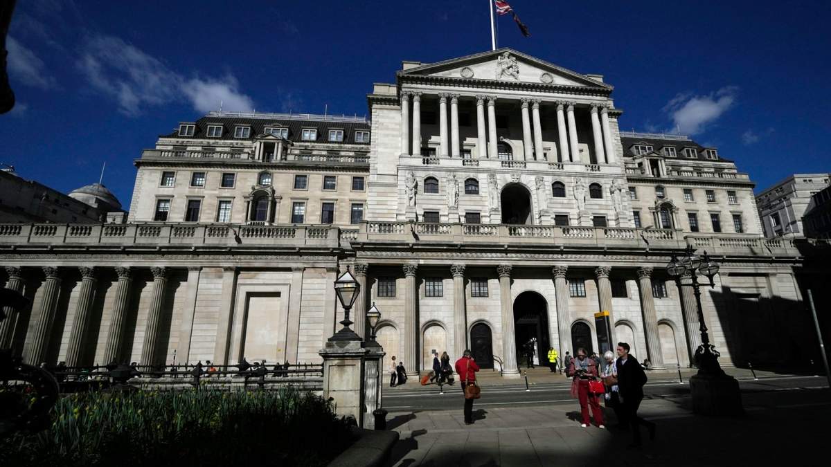 La sede del Banco de Inglaterra en Londres el 17 de marzo del 2022