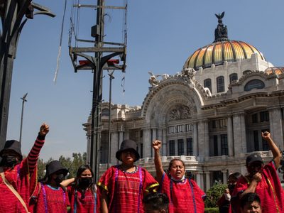 CIDH otorga medidas cautelares a 144 familias triquis, víctimas de desplazamiento forzado