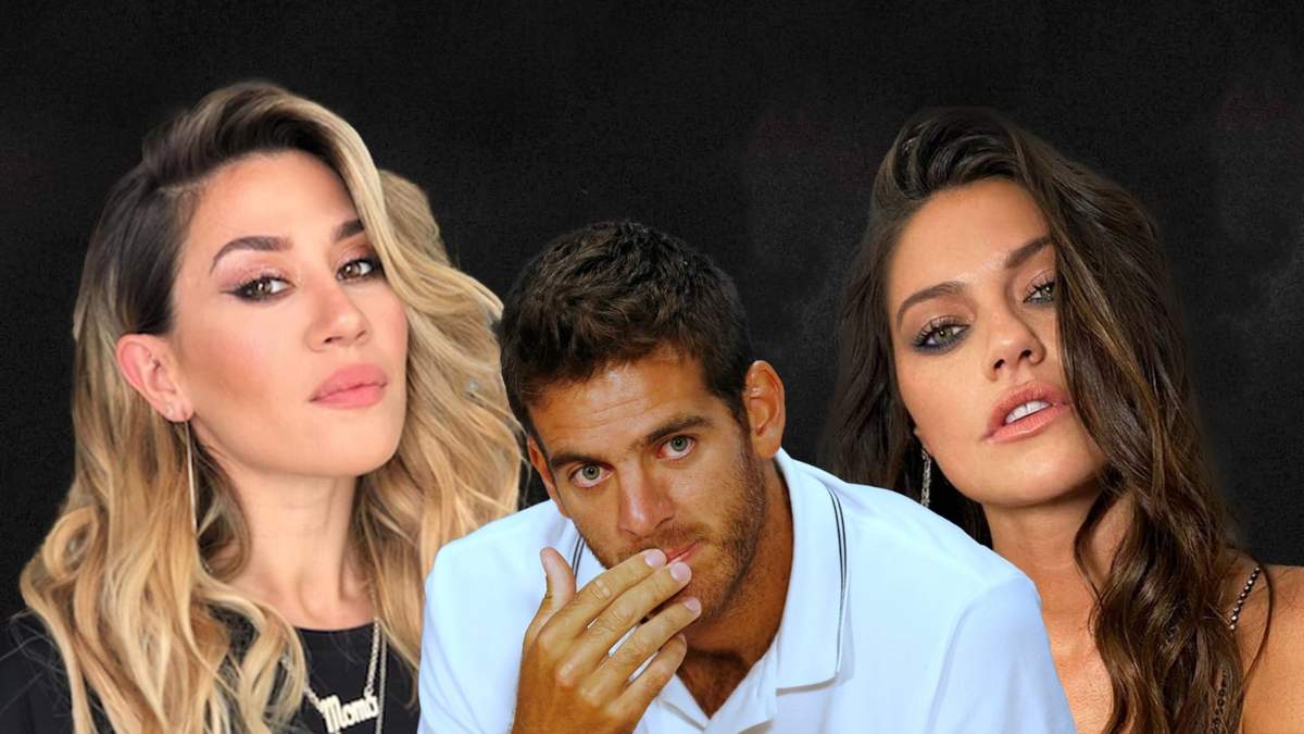 Jimena Barón. Juan Martín del Potro. Sofía Jujuy Jiménez. Fuente: (Minuto Neuquén)