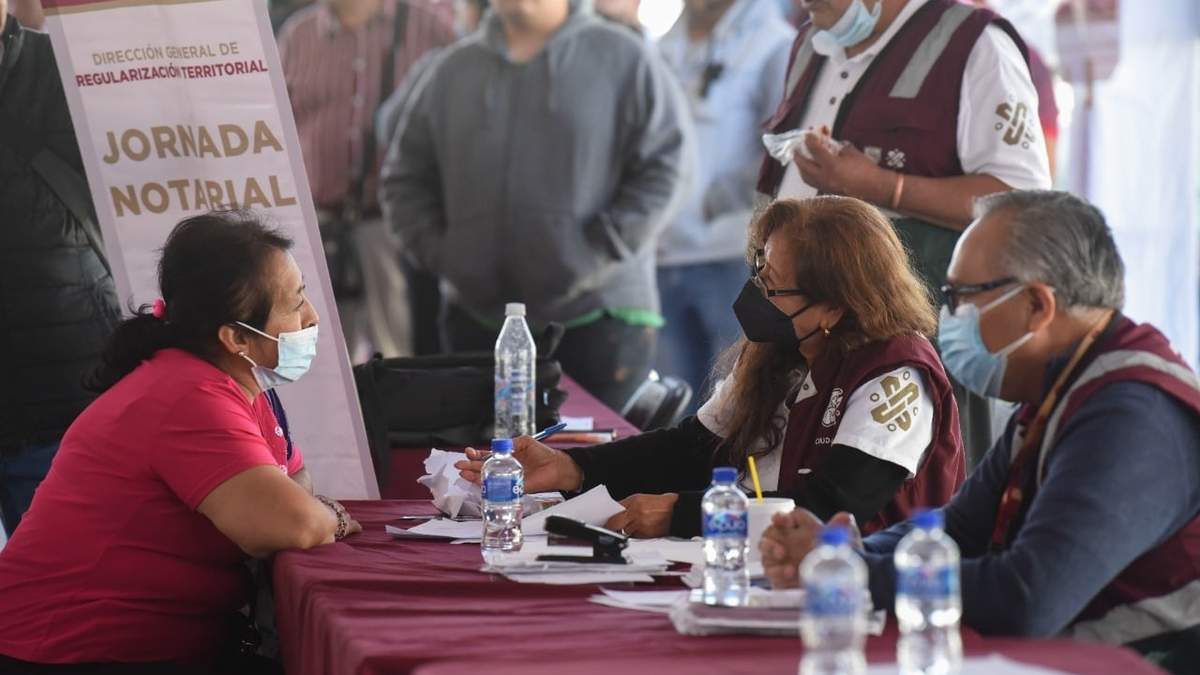 Jornada notarial en la explanada de la GAM