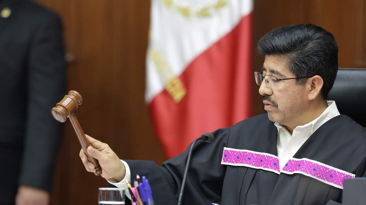 Hugo Aguilar Ortiz, presidente del máximo tribunal