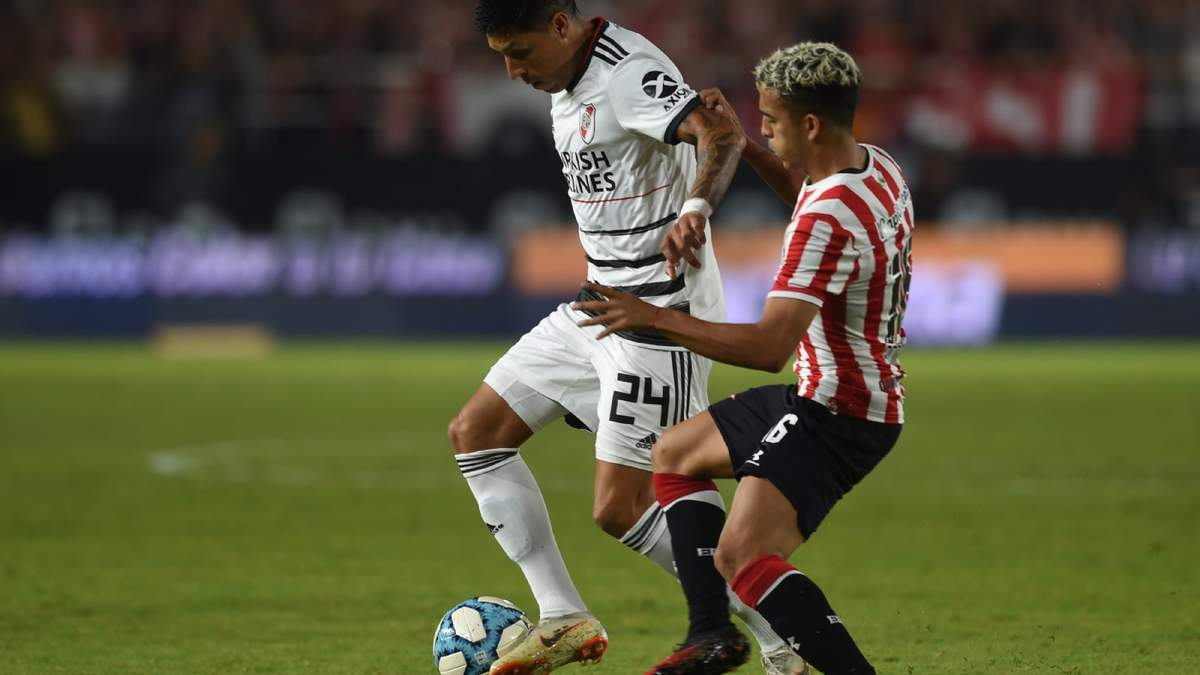 River vs. Estudiantes. Fuente: (Instagram)