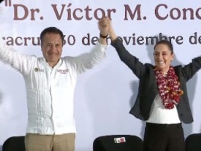 Sheinbaum incluye a Cuitláhuac García al gobierno federal (Video)