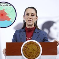 Fuerte sismo de 6.5 en México interrumpió una conferencia de la presidenta Claudia Sheinbaum