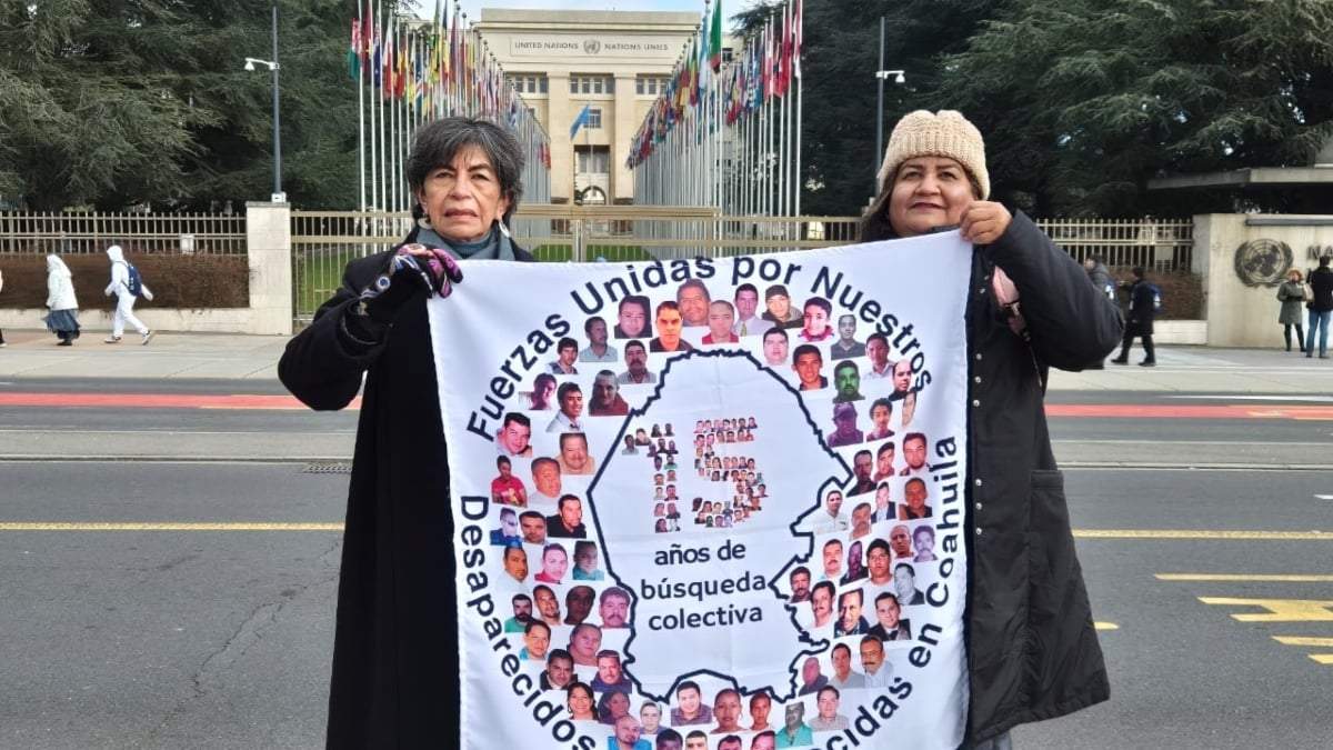 Diana Iris Garcia y María Luisa Lazarin en Ginebra, Suiza