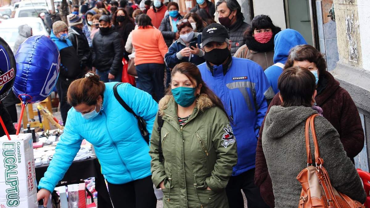 Pandemia de coronavirus en Chile. Fuente: (Twitter)