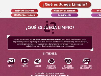 Equipo de Sheinbaum acusa ciberataque a sitio de Juntos Haremos Historia para denunciar delitos electorales