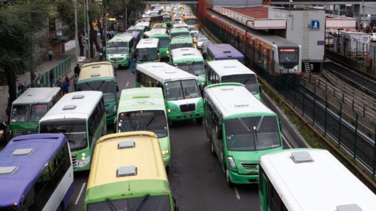 Microbuses de la Ciudad de México