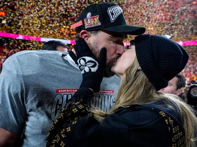 Taylor Swift ve a su novio Travis Kelce y a los Chiefs vencer a los Bills y volver al Super Bowl