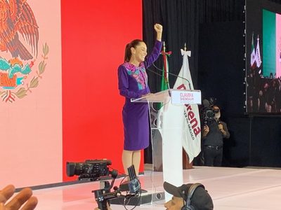 "Me convertiré en la primera mujer presidenta de México": Claudia Sheinbaum