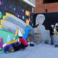 Artistas neuquinos embellecerán los barrios de la zona sur de la ciudad de Neuquén