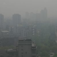Una inmensa nube de humo invadió Buenos Aires