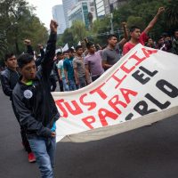 Marcha #Ayotzinapa45Meses: dolor, mentiras y represión