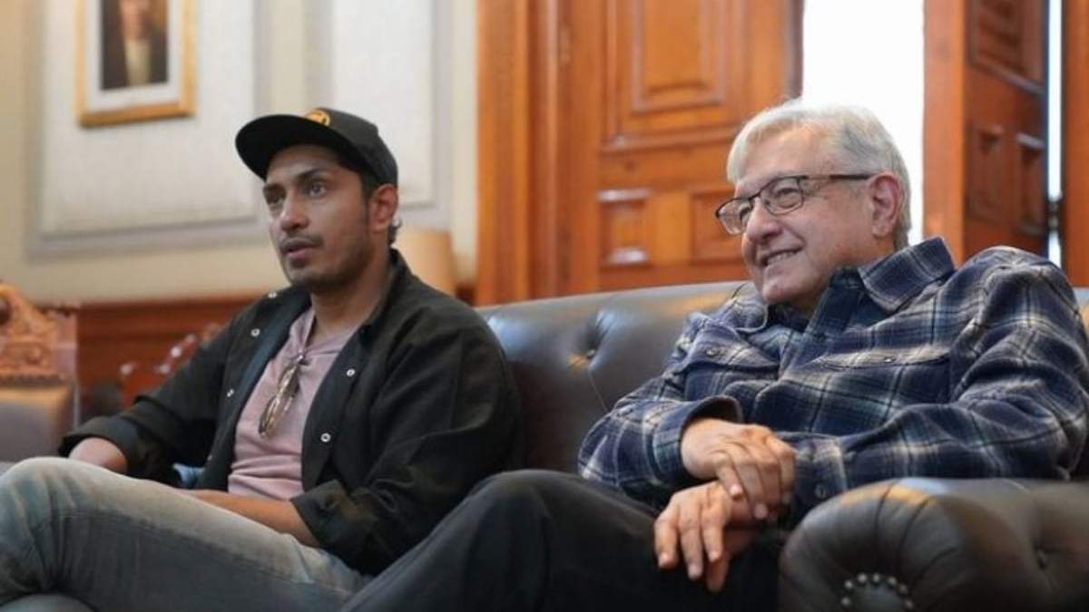 Tenoch Huerta y López Obrador
