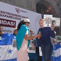 Colectivos y madres de centroamericanos desaparecidos se reúnen en Xalapa; hallan a uno vivo