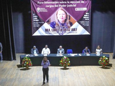 “Soy una chulada de ministra”: Loretta Ortiz abre campaña arropada por SME y Cooperativa Cruz Azul
