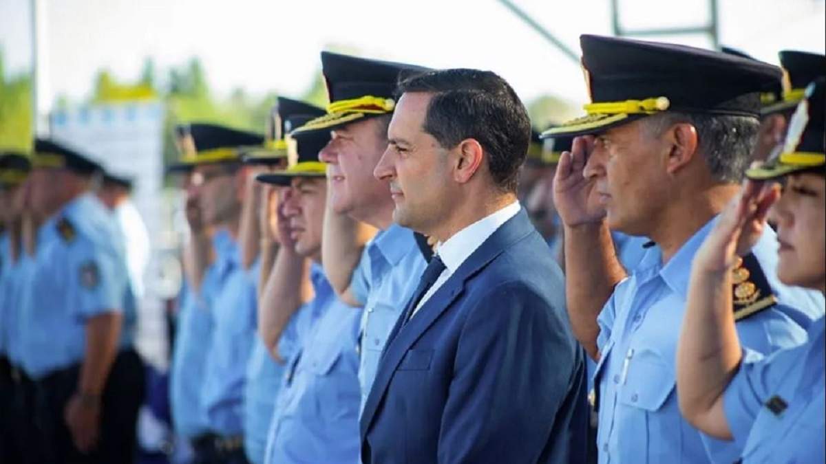 El ministro de Seguridad de la provincia, Matías Nicolini. Fuente: (Gobierno de Neuquén)