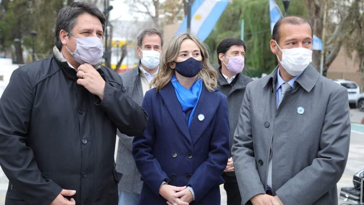 Gaido, Ferraresso y Omar Gutiérrez. Fuente: (Twitter)