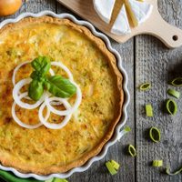 Tarta de cebolla y queso: cremosa, súper facil y perfecta para una cena rica y práctica