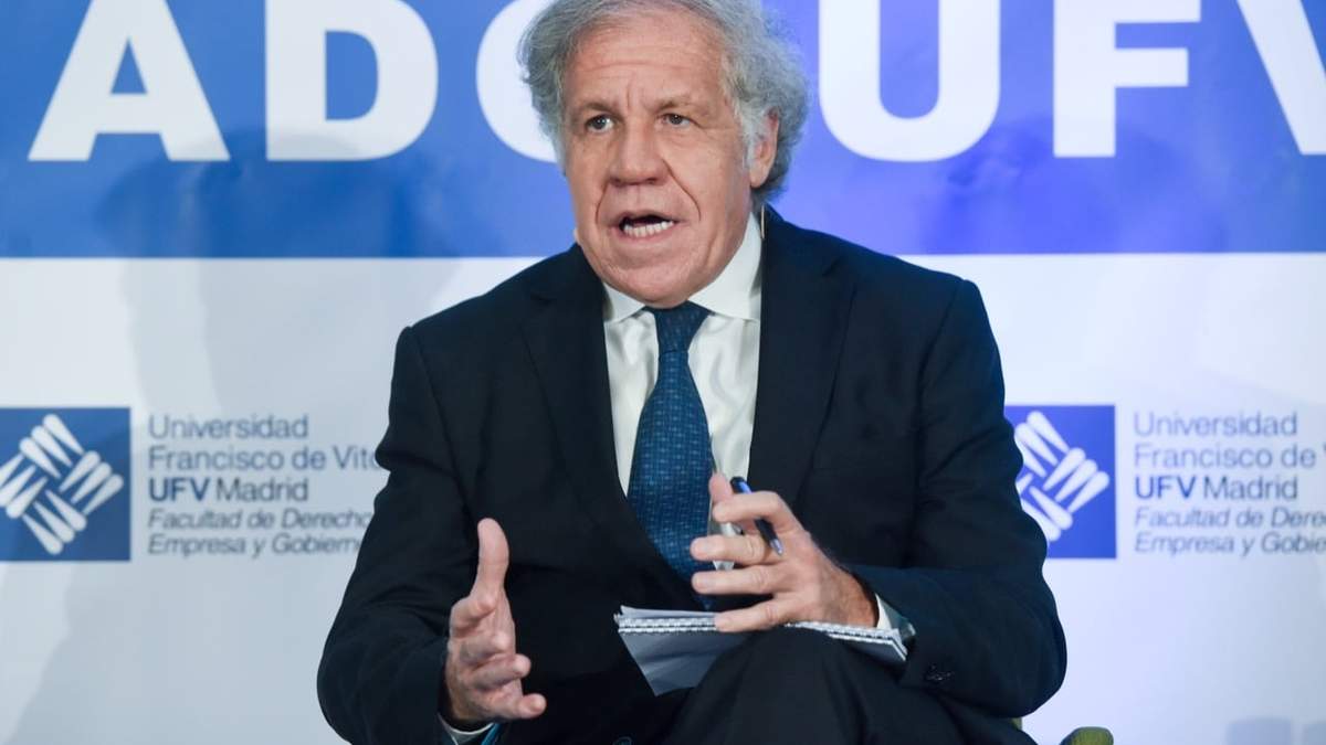 El secretario general de la Organización de los Estados Americanos (OEA), Luis Almagro
