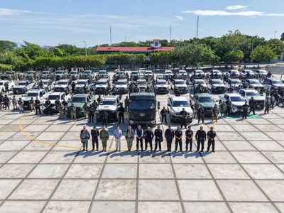 Con 500 elementos, fuerzas de seguridad federales refuerzan Operativo Sable en Istmo de Tehuantepec