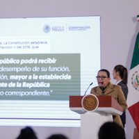 Rosa Icela Rodríguez presenta el informe “Los excesos del Poder Judicial”
