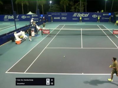 Tenista bosnio amenaza de muerte a juez en pleno duelo del Abierto de Acapulco