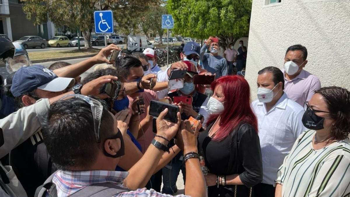 Layda Sasores tras su reunión con el fiscal de Campeche