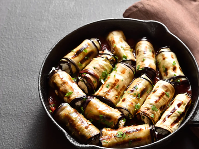Canelones de berenjena rellenos de pollo, una receta simple y que tu familia va a amar