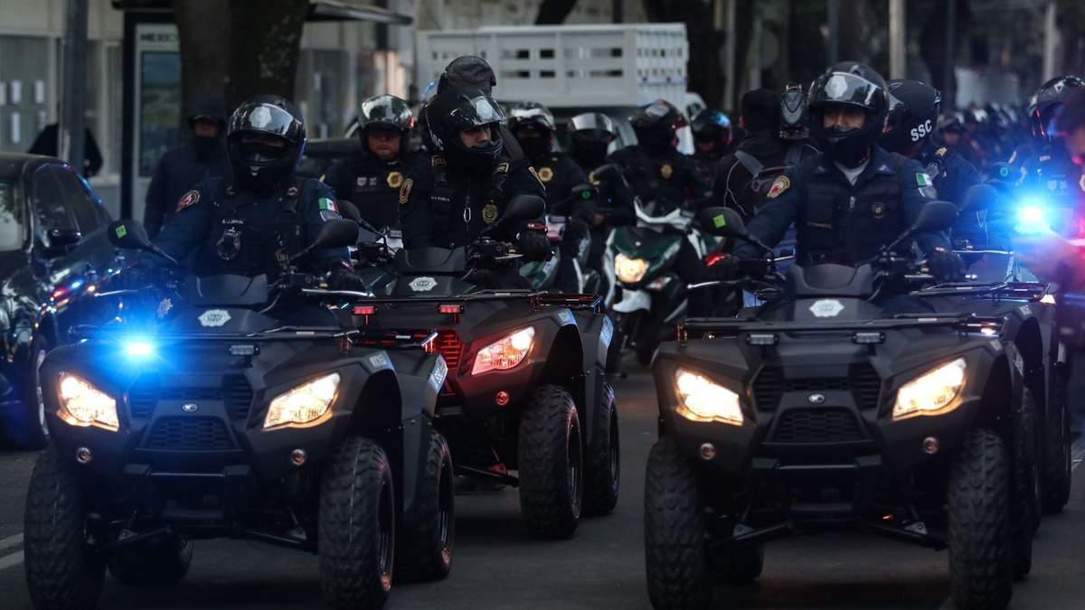 Policías de la CDMX