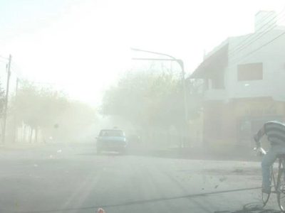 La AIC pronosticó un alerta por viento fuerte en la región