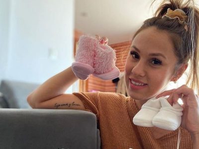 Ternurita: Barby Silenzi mostró esta hermosa imagen de su hija Abril y rompió corazones