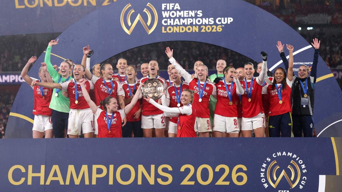 Arsenal derrota 3-2 al Corinthians y gana la primera Copa de Campeones Femenina