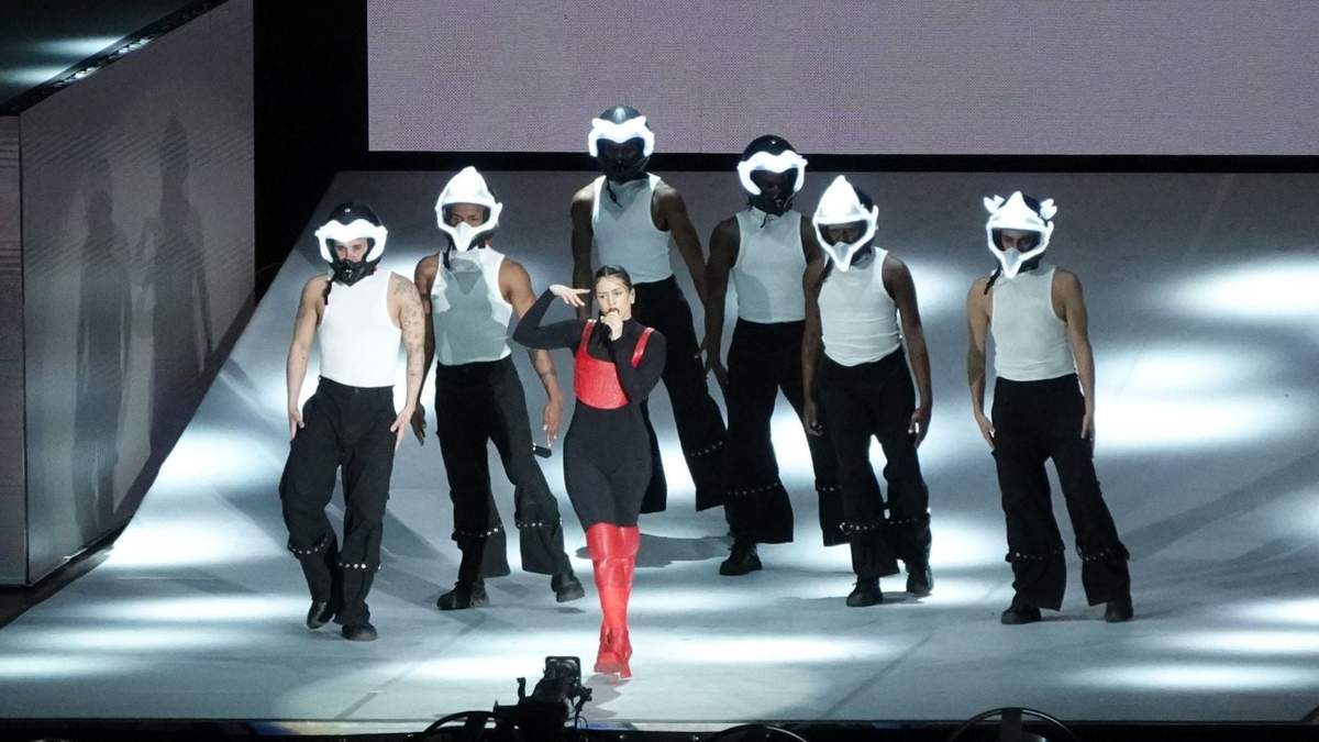 Concierto de Rosalía en el Zócalo