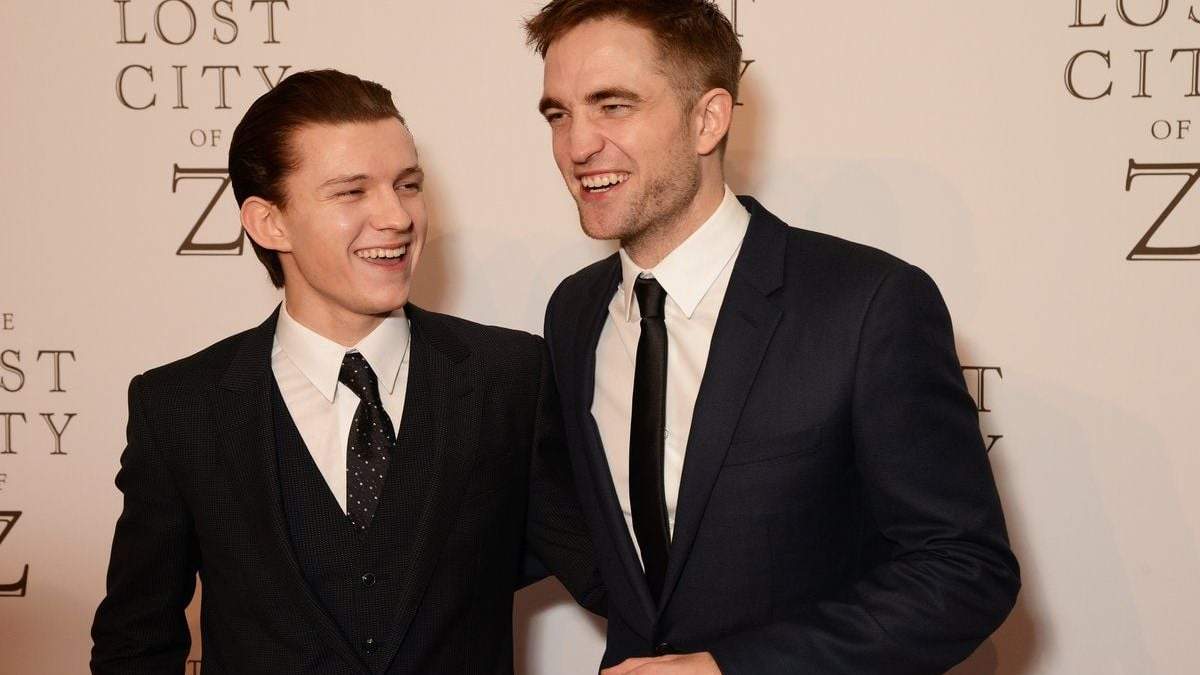 Tom Holland y Robert Pattinson. Fuente: (Instagram)