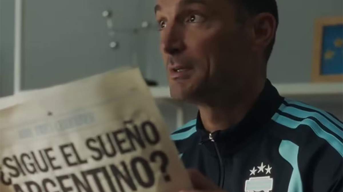 Lionel Scaloni tiene un sueño como todos nosotros.