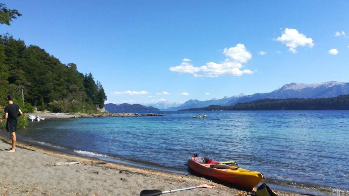 Playas en La Angostura. Fuente: (Instagram)