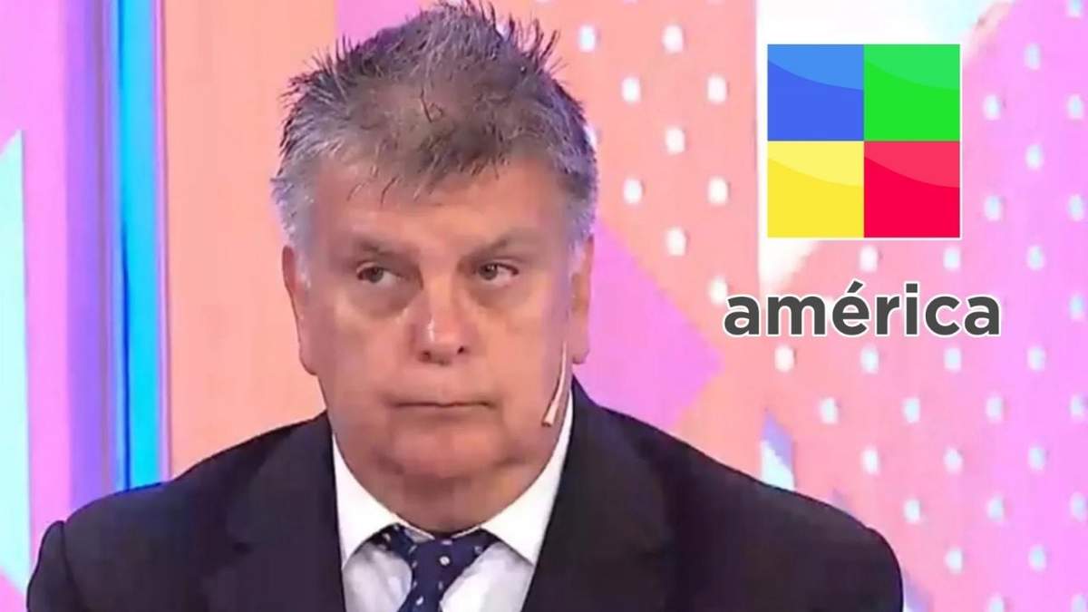 Luis Ventura, conductor de "América TV". Fuente: (Minuto Neuquén)