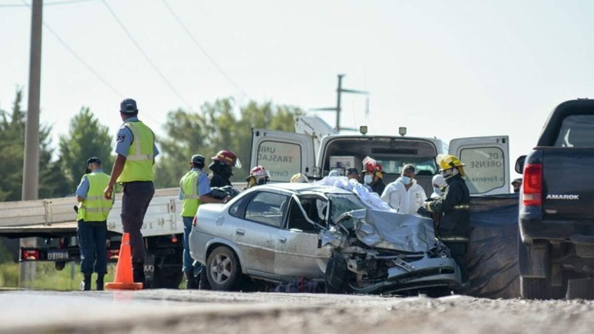 Accidente en San Patricio del Chañar. Fuente: (Twitter)