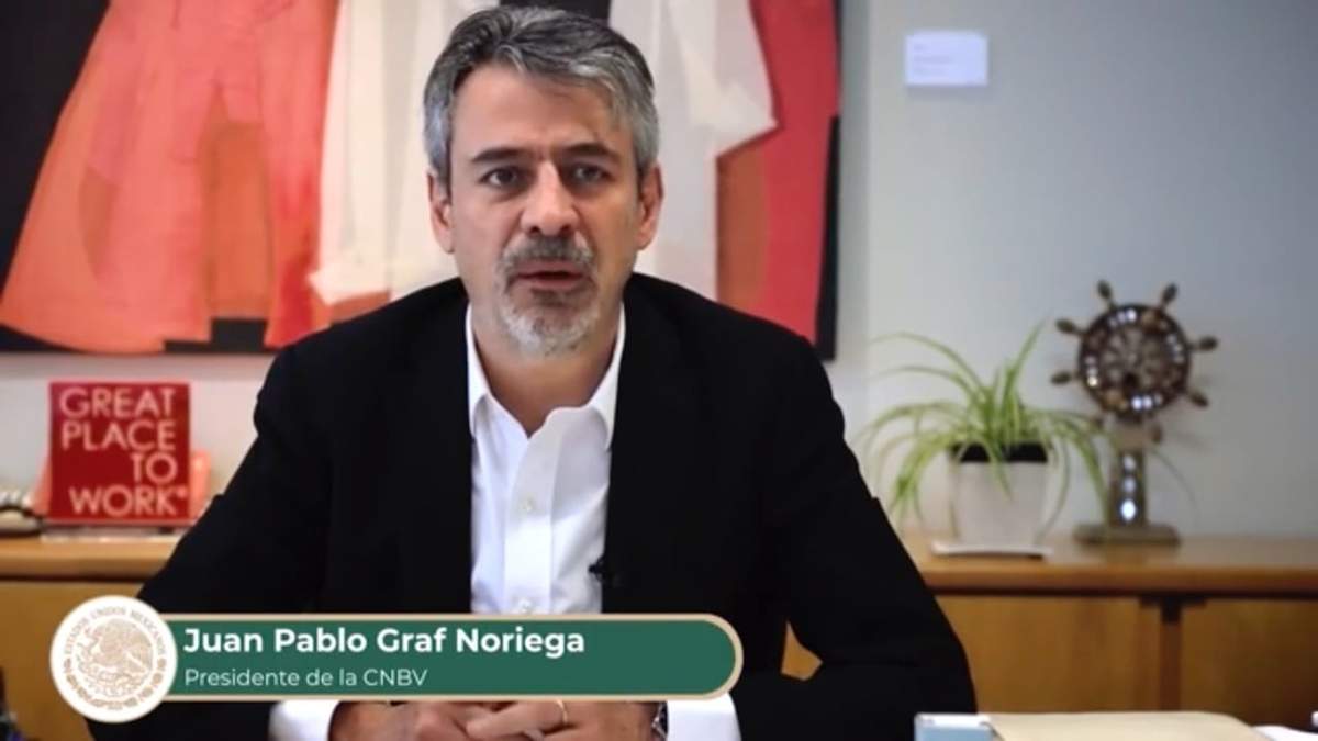 Juan Pablo Graf, presidente de la CNBV