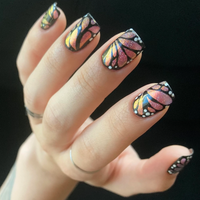 Nail Art: aprovechá el verano para presumir estos diseños de uñas tan hermosos con mariposas
