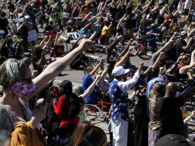 Imágenes de los incidentes en Estados Unidos: los disturbios se extienden a lo largo del país