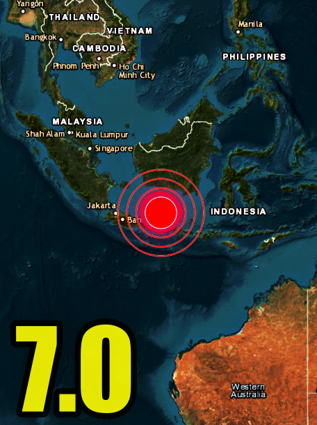 Sismo en Indonesia