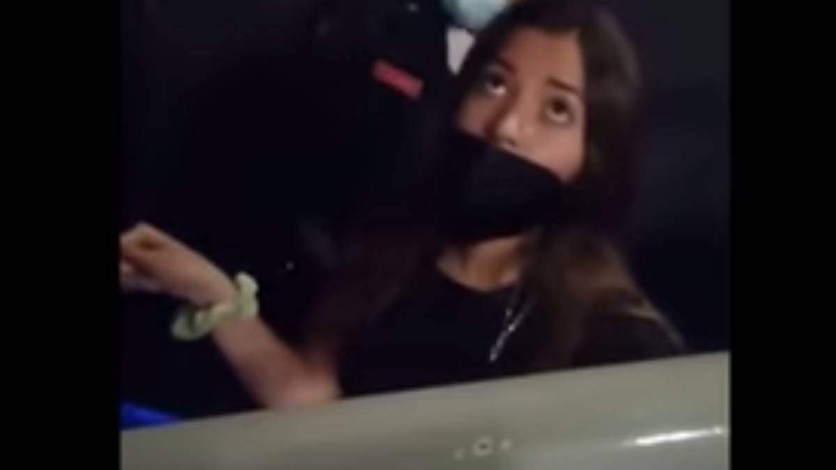 Una de las protagonistas del altercado en Perisur