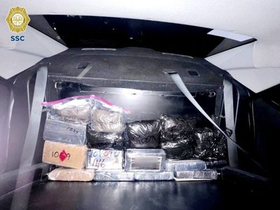 Caen otros dos ligados al decomiso de 200 kilos de cocaína hecho en Xochimilco
