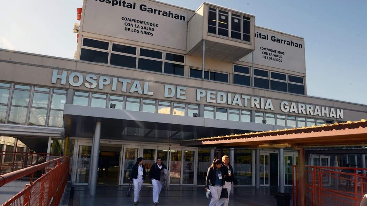 Hospital Garrahan. Fuente: (Twitter)