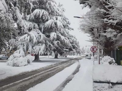 Ingreso de aire polar en la cordillera: persisten la nieve y el viento intenso